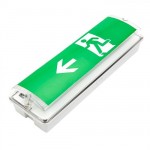 Biard&amp;#174; Left Exit Sign Emergency Light – Maintained or Non Maintained