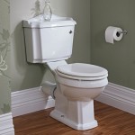 Milano Windsor Toilet Pan and Cistern with Wood Seat