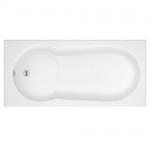 Milano 1700 x 800mm Keyhole Bath Anti-Slip