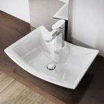 Modern Curved Counter Top Deep Basin Sink 500 x 380mm | Brussel 820