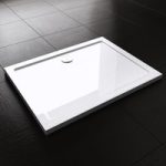 4G04W – 80x90x4 – Rectangle Acrylic Shower Tray (FARO2)