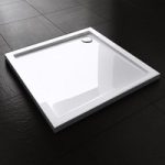 4G01W – 100x100x4 – Square Acrylic Shower Tray (FARO1)