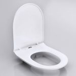 D Shaped Toilet Seat Soft Close & Quick Release