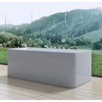 Wall Mounted Double Ended Shower Bath Tub