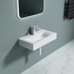 Square Ceramic Counter Top Bathroom Washing Basin 600 x 310mm | Brussel 118G