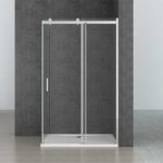 Ravenna 17 L Shape – Door Size:1100×1950 / Side Glass:750×1950