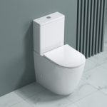 Comfort Height Close Coupled Toilet With Soft Close Seat| Aachen 178