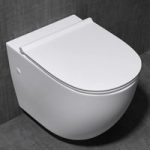 Ceramic Wall Hung Toilet With Slim Soft Close Seat | Aachen 502