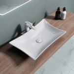 Modern Design Rectangle Ceramic Counter Top Basin 565 x 435mm | Brussel 891