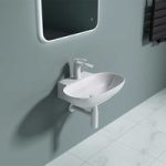 Ceramic Oval Counter Top Bathroom Basin 560 x 385mm | Brussel 899