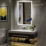 W55cm LED Bathroom Mirror with Touch Control