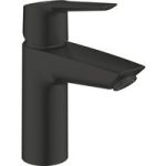 Grohe Start SilkMove EnergySaving Cloakroom Mono Basin Mixer Tap with Waste – Matt Black