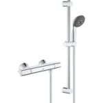 Grohe Precision Trend Thermostatic Cool Touch Shower Set – Chrome