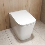 Back to Wall Rimless Toilet with Soft Close Seat – Albi