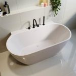 Freestanding Double Ended Back to Wall Bath 1500 x 770mm – Alto