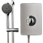 9.5kW Triton Aspirante Brushed Steel Electric Shower