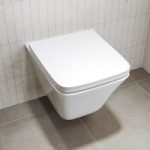 Wall Hung Rimless Toilet with Soft Close Seat – Boston