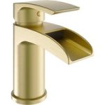 Brushed Brass Mono Basin Mixer Tap – Elina