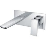 Chrome Wall Mounted Bath Tap – Zana