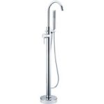 Chrome Freestanding Bath Shower Mixer Tap – Arissa