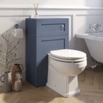 500mm Blue Back to Wall Toilet Unit Only – Baxenden