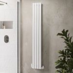 White Vertical Single Panel Radiator 1600 x 240mm – Margo