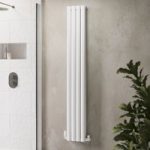 White Vertical Double Panel Radiator 1600 x 240mm – Margo