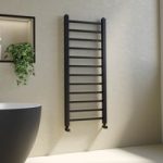 Black Towel Radiator 1200 x 500mm – Sonoran