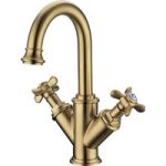 Brass Crosshead Basin Mixer Tap – Camden