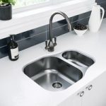 1.5 Bowl Undermount Chrome Stainless Steel Kitchen Sink with Reversible Drainer – Enza Isabella