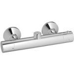 Chrome 1 Outlet Exposed Thermostatic Shower Valve – Flow