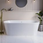 Freestanding Fluted Double Ended Bath 1650 x 740mm – Empire