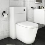 500mm White Back to Wall Toilet Unit Only – Sion