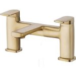 Brushed Brass Bath Filler Mixer Tap – Meko