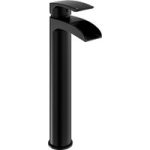 Black Tall Mono Basin Mixer – Elina