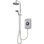 Triton Amore DuElec 9.5kW Brushed Steel Shower