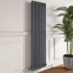 Anthracite Vertical 2 Column Radiator 1600 x 470mm – Nambi